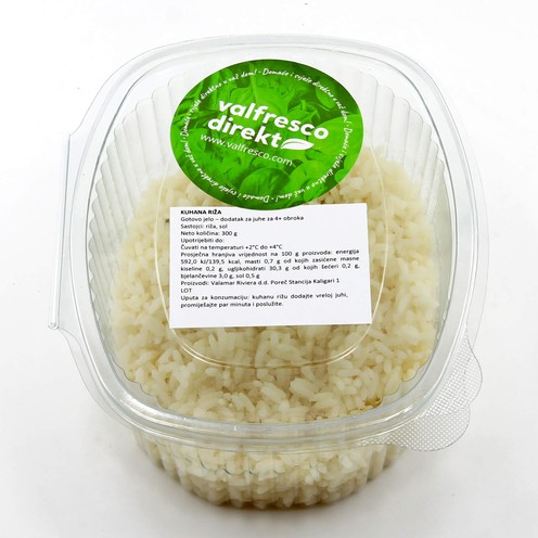 Gekochter Reis - Suppeneinlage für 4 Personen (300 g)