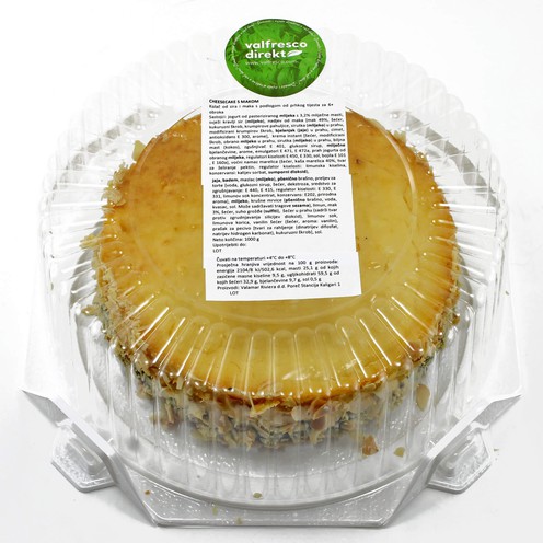 Domaća torta sa sirom i makom za 6 osoba (1 kg)