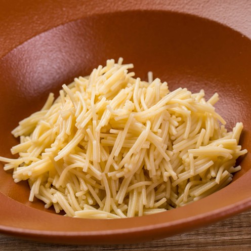 Gekochte Nudeln Fidelini - Suppeneinlage für 2 Personen (150 g)