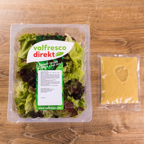 Frischer Salat für 4 Personen (600 g)