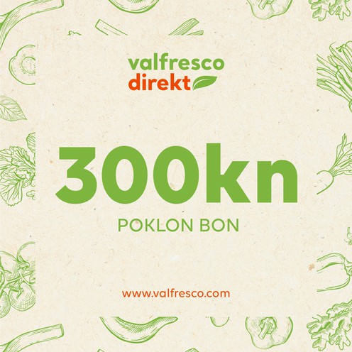 Valfresco Poklon bon 300 kn (39,82 EUR)