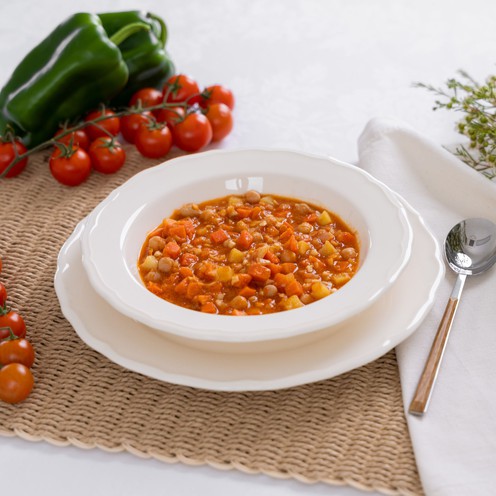 Varivo od slanutka i leće za 1 osobu (250 g)