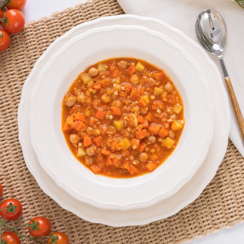 Kichererbsen-Linsen-Eintopf für 2 Personen (500 g)