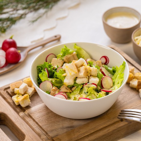 Veganer Salat à la Caesar für 2 Personen (500 g)