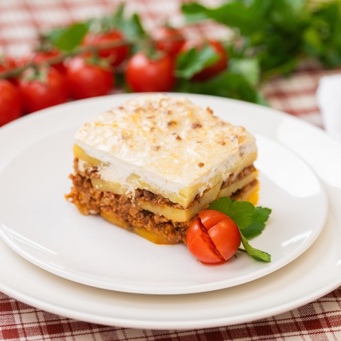 Veganska musaka za 4 osobe (2 kg)