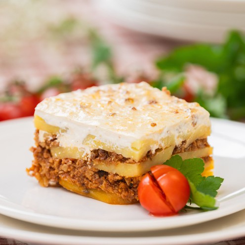 Veganska musaka za 4 osobe (2 kg)