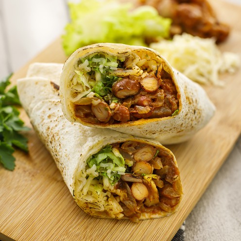 Vegetarische Burritos mit Bohnen 2 Stück (520 g)