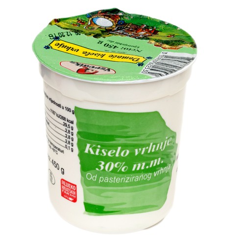 Kiselo vrhnje 30% mm 450 g