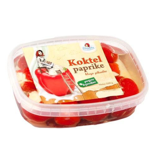 Koktel paprike punjene kajmakom 250 g