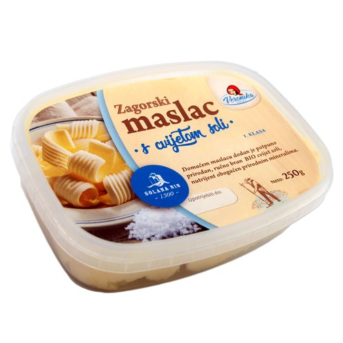Zagorski maslac s cvijetom soli 250 g