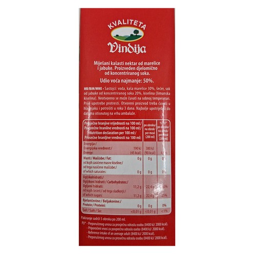 Aprikosensaft 1 l