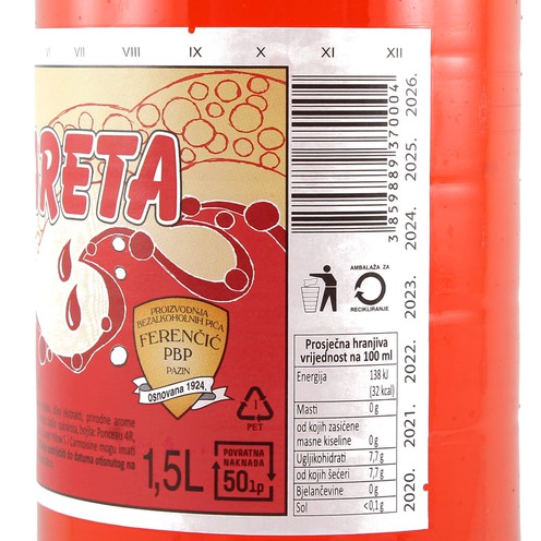Pašareta 1,5 l