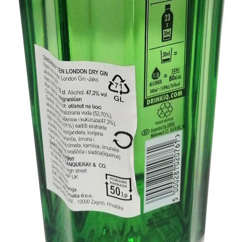 Gin Tanqueray Ten 0,7l