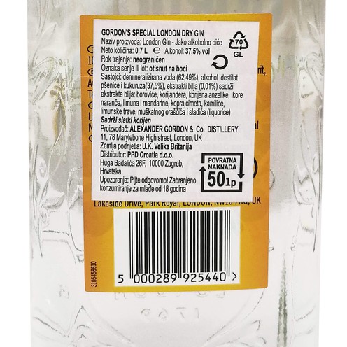 Gin Gordon's Dry 0,7 l
