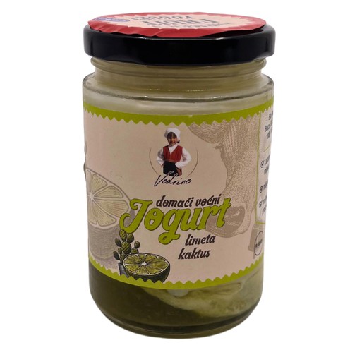 Voćni jogurt limeta-kaktus 180 ml