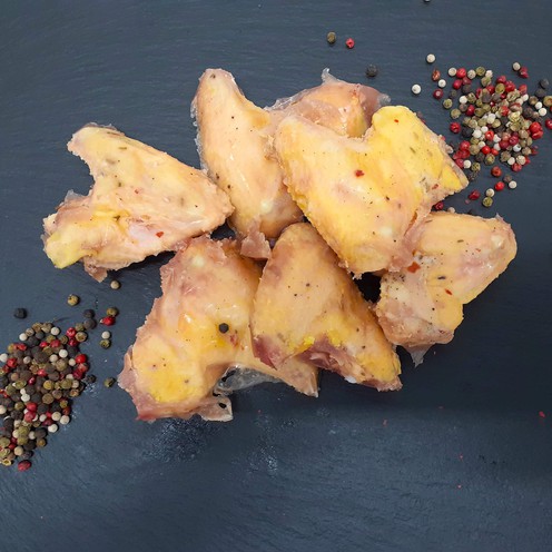 Chicken wings 'sous vide' (ca. 1 kg)