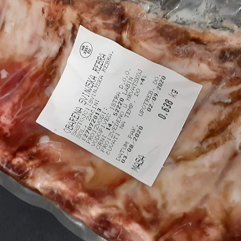 Pork Ribs ''sous vide'' (approx. 800 g)
