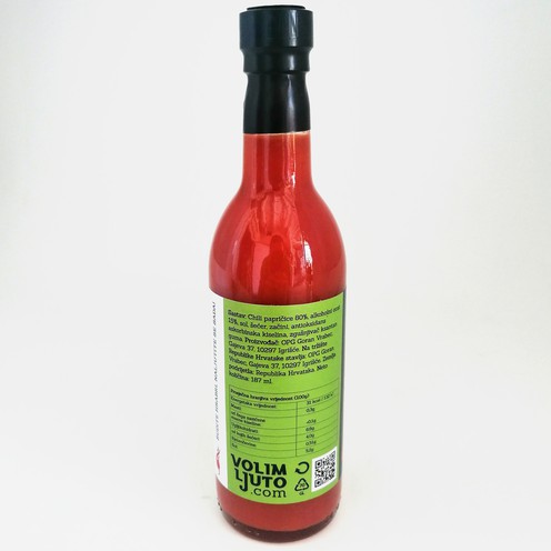 Hot sauce Vrabasco Original 187 ml