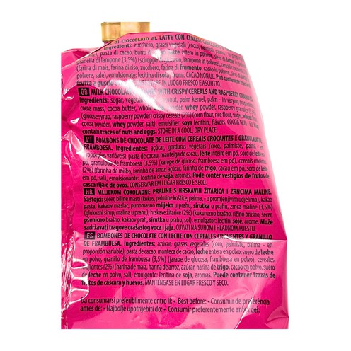 Čokoladna jaja Bianco Cuore malina Witor's 210 g