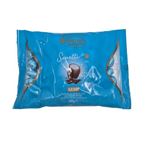 Mini-Schokoladeneier mit Milchfüllung Sonetti Witor's 500 g