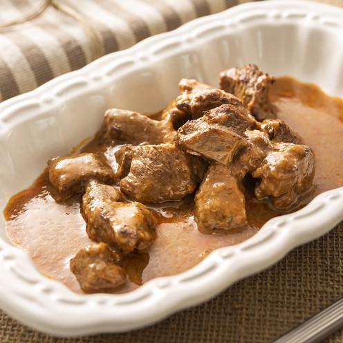 Boškarin ox stew ("žgvacet") for 1 person (250 g)
