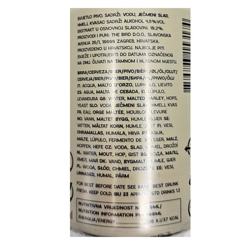 Bier Zora Pilsner 0,33 l